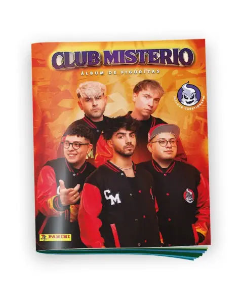 Pack 1 álbum + 20 sobres de figuritas CLUB MISTERIO — imagen 3