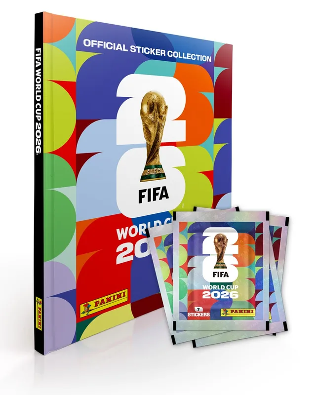 COMBO 1 álbum TAPA DURA + 50 sobres de figuritas FIFA WORLD CUP 2026